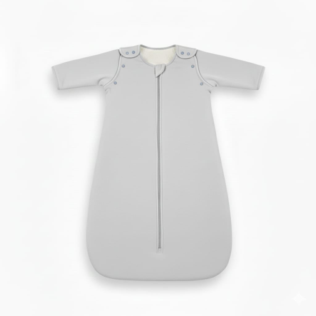 All Season Breathable Baby Sleeping Sack with Detachable Sleeves