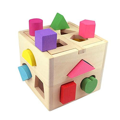 Happy Shapes Cube For Kids Activity