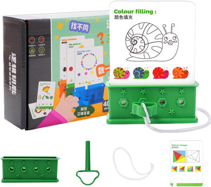 Kids Early Learning Logic Key Toy