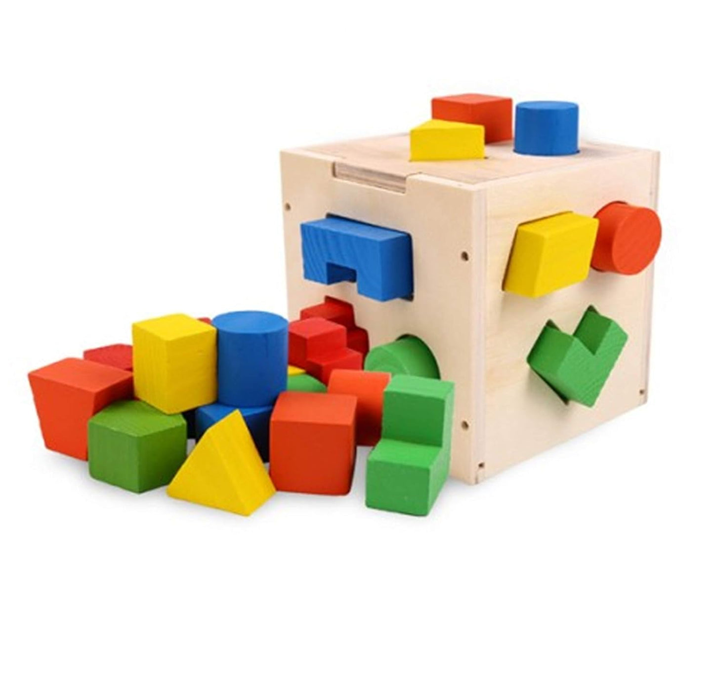 Happy Shapes Cube For Kids Activity