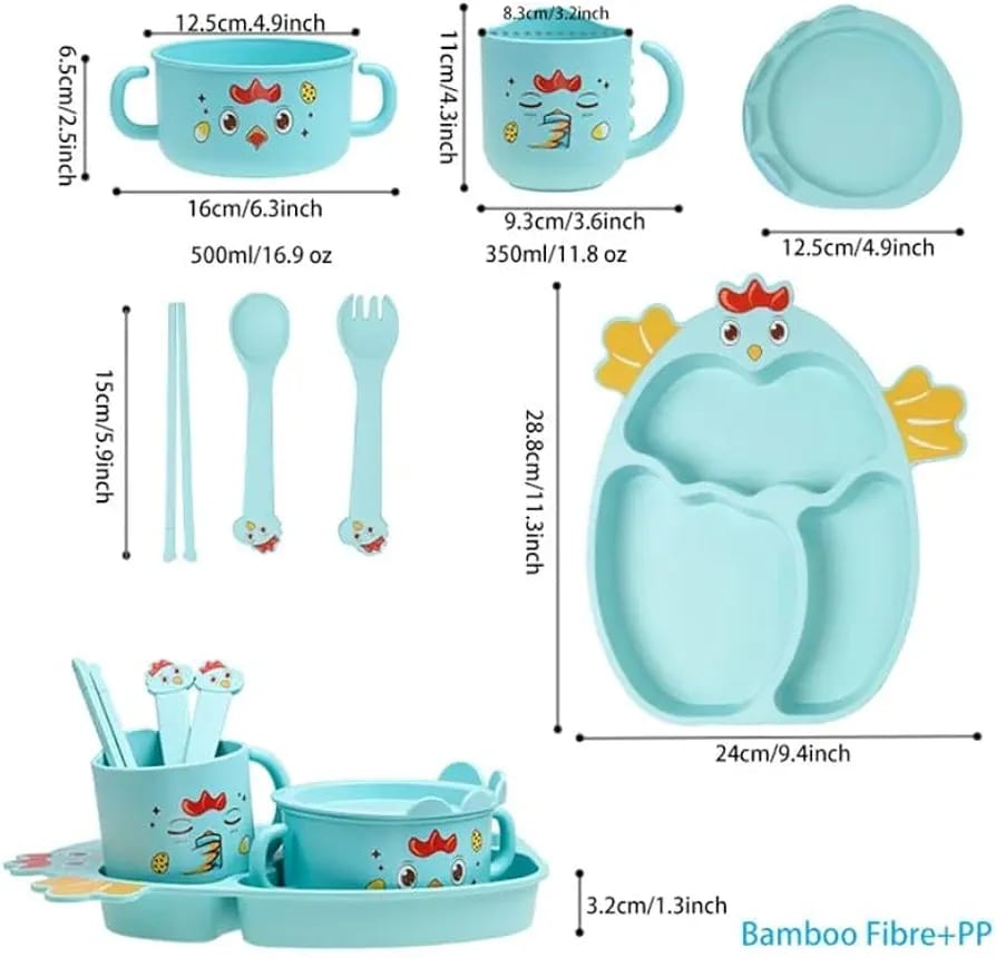 Baby Feeding Set For Kids And Toddlers