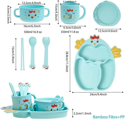Baby Feeding Set For Kids And Toddlers