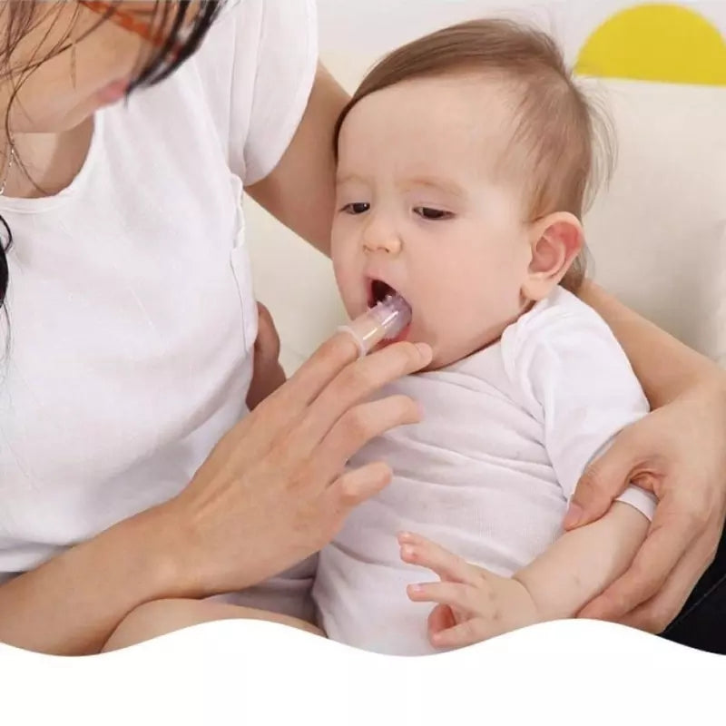 Baby Silicon ToothBrush One Finger