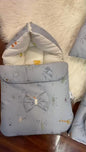 Deluxe 8-Piece Baby Lounger & Bedding Set