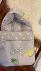 Deluxe 8-Piece Baby Lounger & Bedding Set
