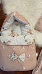 Deluxe 8-Piece Baby Lounger & Bedding Set