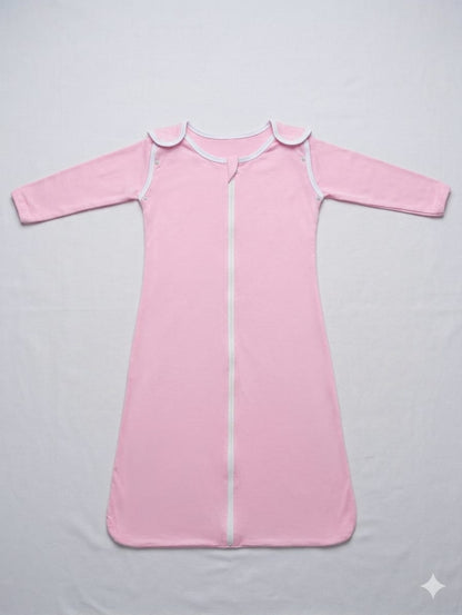 Light Cotton Ease Summer Baby Sleep Sack with Detachable Sleeves