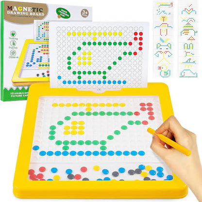 🧩 Kids Creative Mosaic Peg Board